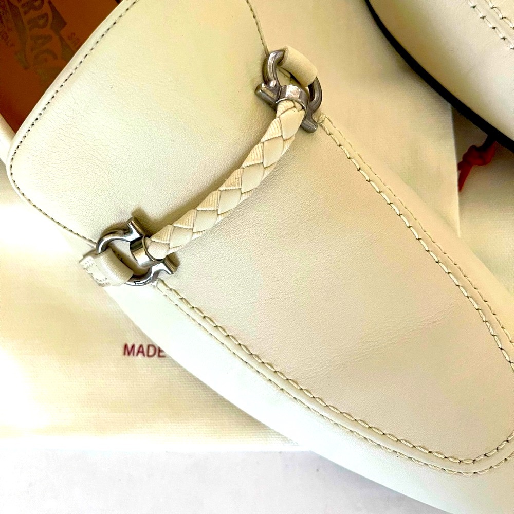Salvatore Ferragamo Men’s dress shoes made in Italy - Picture 7 of 9
